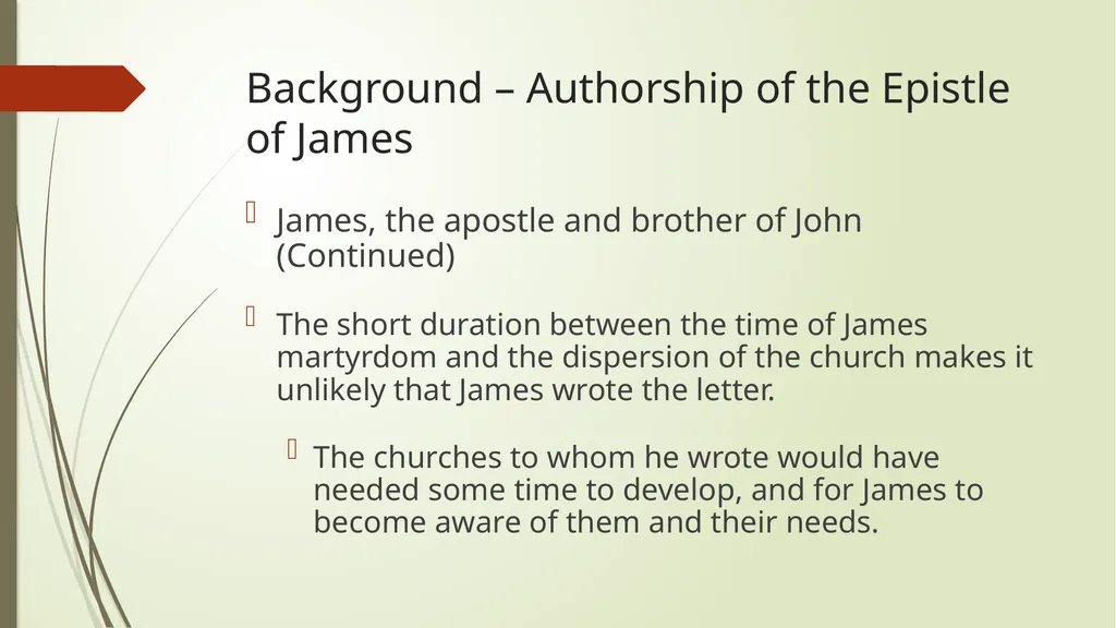 The Study of James - Practical Christianity Lake - slide 10 of 35