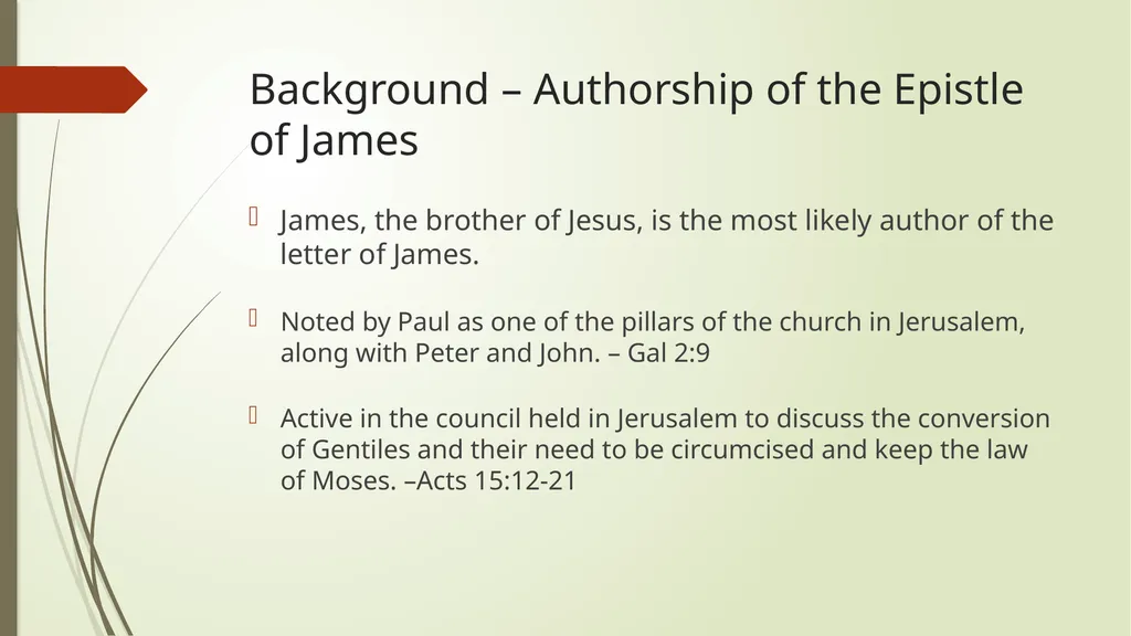 The Study of James - Practical Christianity Lake - slide 14 of 35