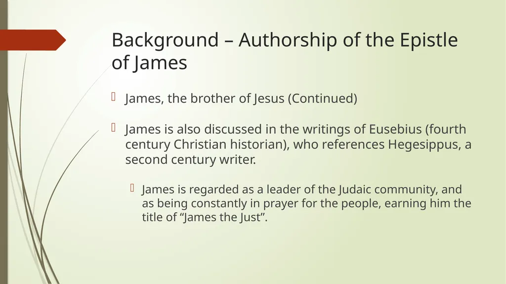 The Study of James - Practical Christianity Lake - slide 16 of 35