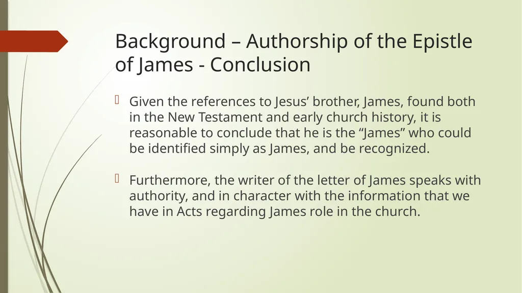 The Study of James - Practical Christianity Lake - slide 17 of 35