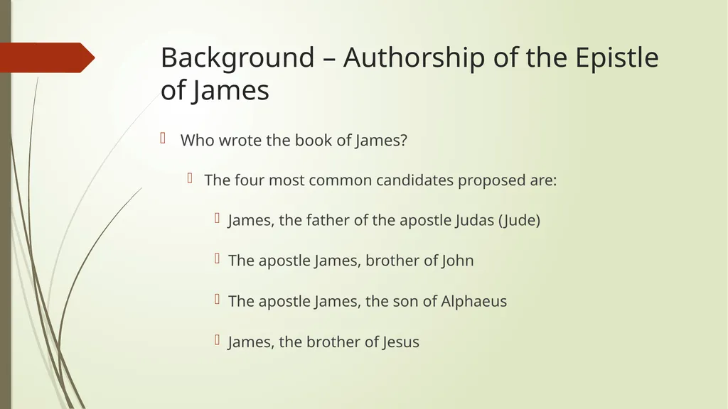 The Study of James - Practical Christianity Lake - slide 6 of 35