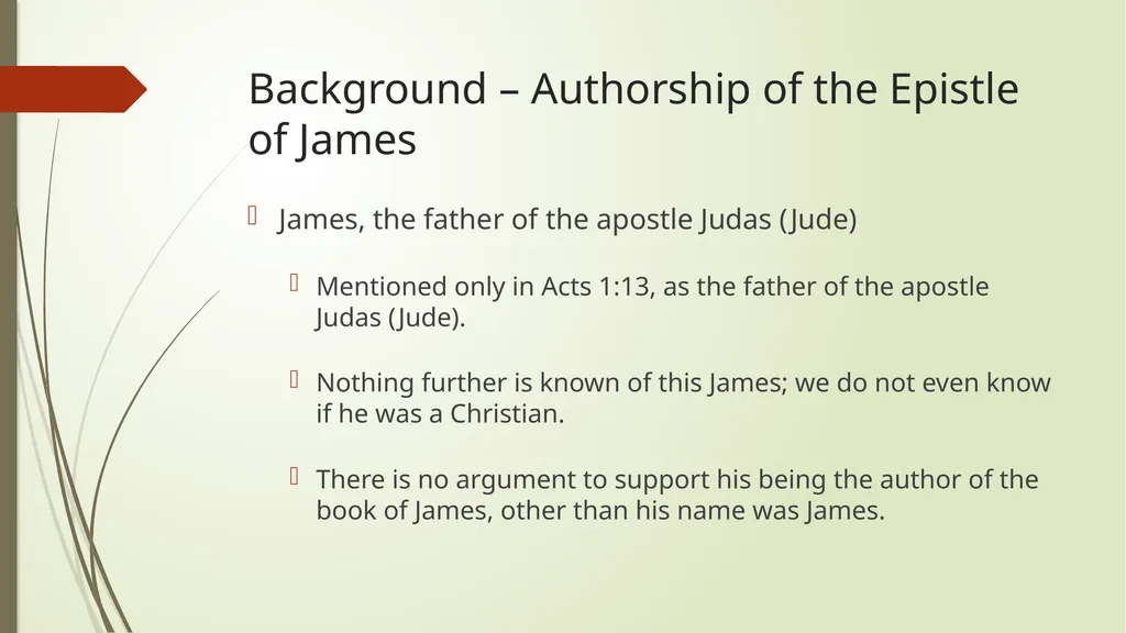 The Study of James - Practical Christianity Lake - slide 7 of 35