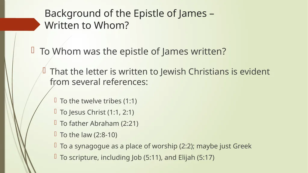 The Study of James - Practical Christianity Lake - slide 23 of 35