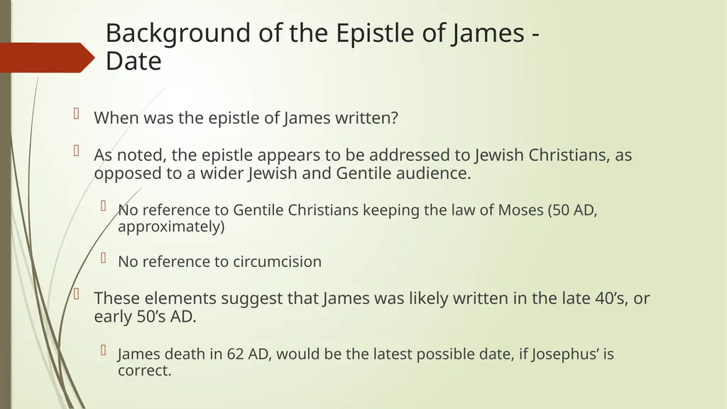The Study of James - Practical Christianity Lake - slide 27 of 35