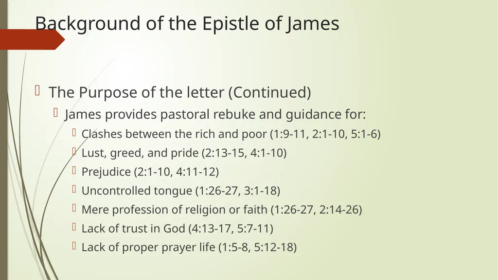 The Study of James - Practical Christianity Lake - slide 29 of 35