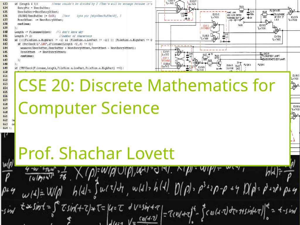 Today’s Topics: Functions and set sizes Infinite - slide 1 of 24
