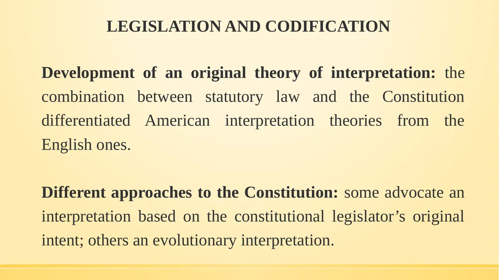 Comparative Law Prof.ssa Letizia Coppo THE COMMON - slide 15 of 21