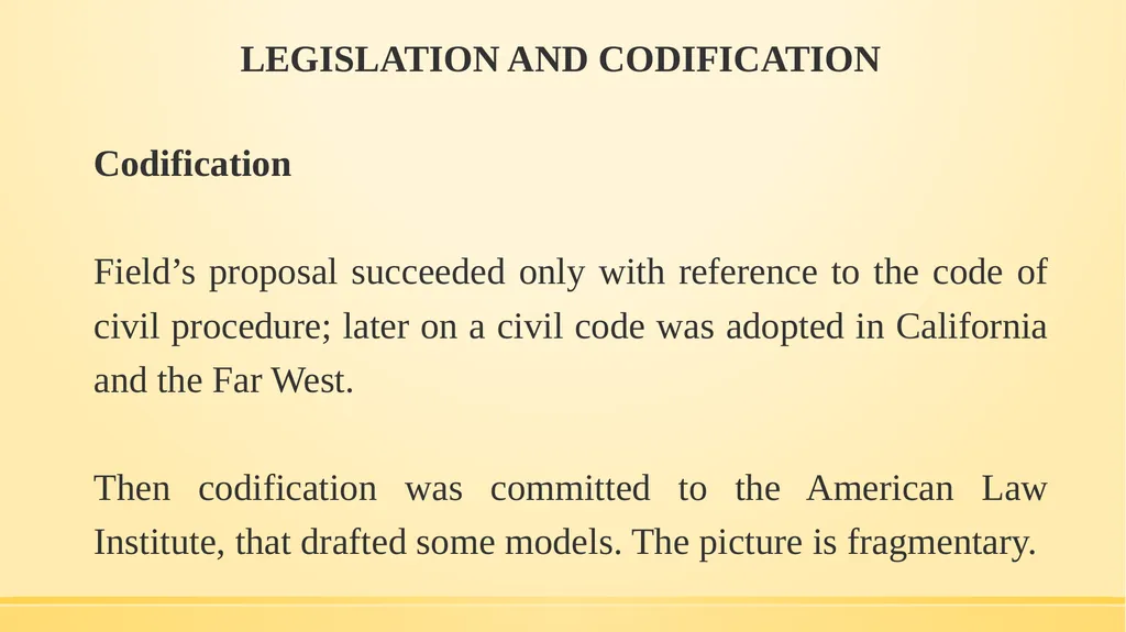 Comparative Law Prof.ssa Letizia Coppo THE COMMON - slide 20 of 21