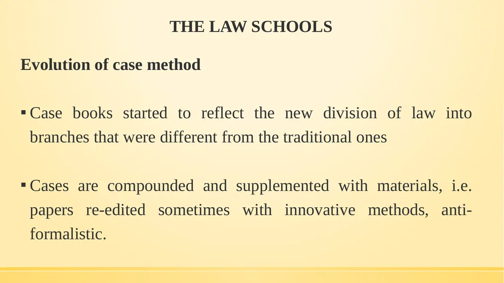 Comparative Law Prof.ssa Letizia Coppo THE COMMON - slide 10 of 21