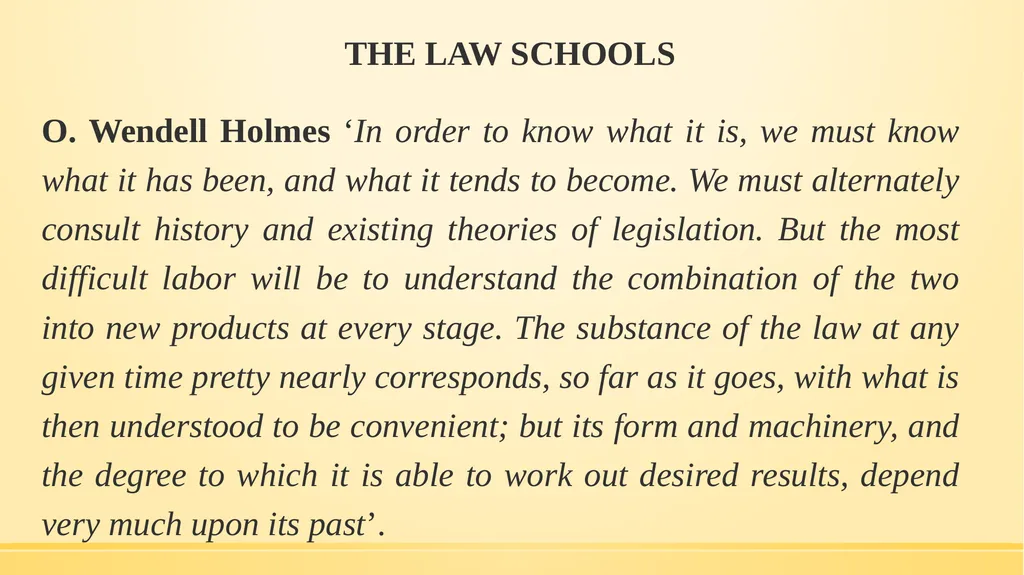 Comparative Law Prof.ssa Letizia Coppo THE COMMON - slide 8 of 21