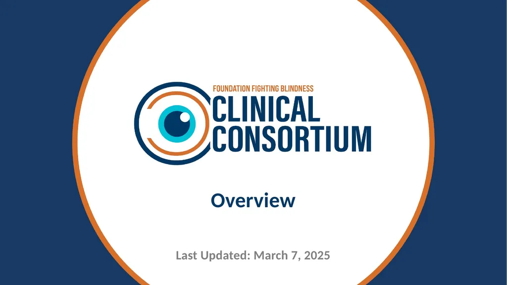 Overview Last Updated: March 7, 2025 Retinal - slide 1 of 53