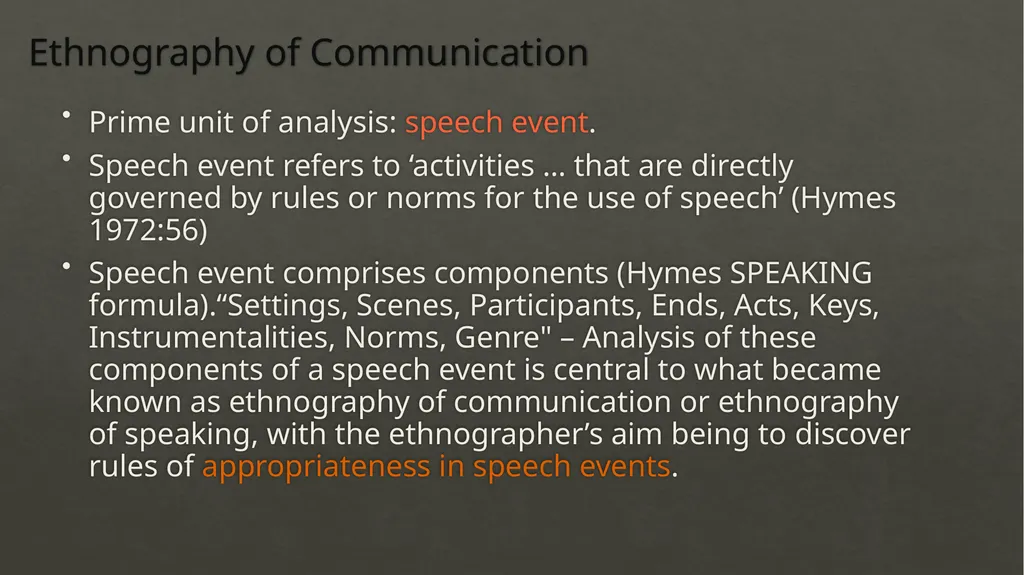 Approaches to Discourse Analysis Deborah Schiffrin - slide 7 of 13