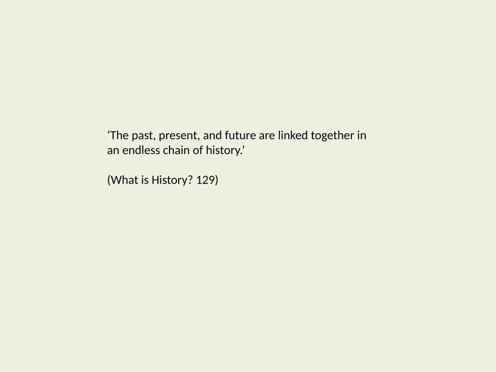 Lecture 1: What is historiography and why is it - slide 11 of 12