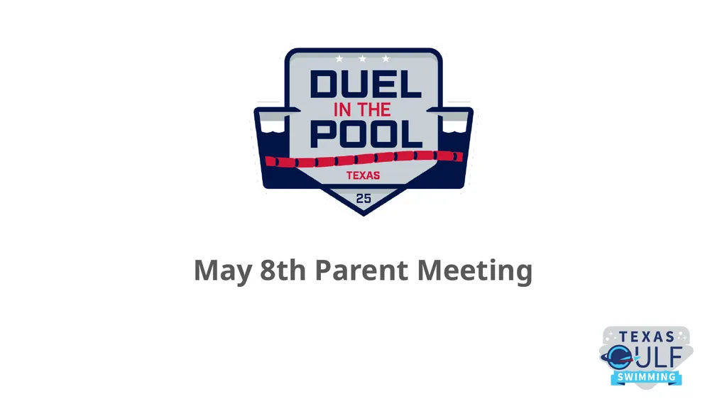 May 8th Parent Meeting Meeting Agenda Reminders: - slide 1 of 8