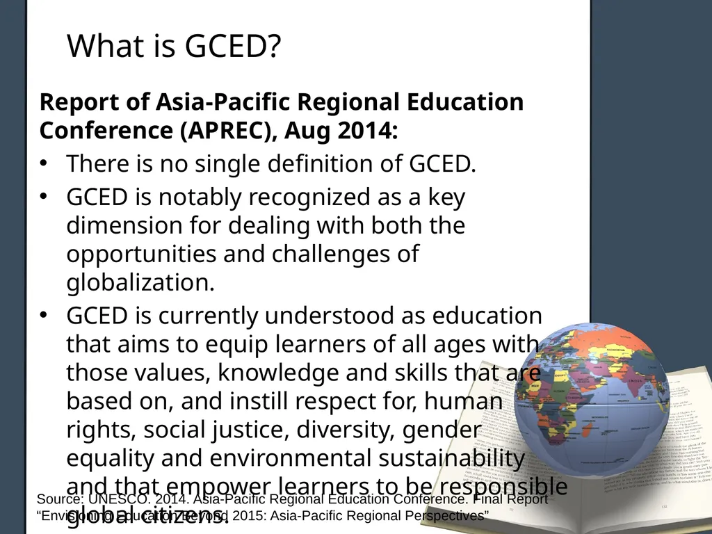 Global Citizenship and New Educational Agenda - slide 16 of 22