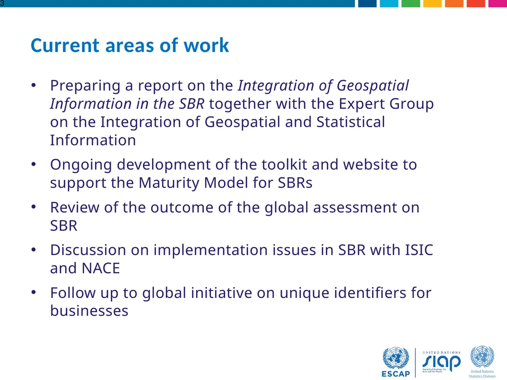 Regional Course on Statistical Business Registers - slide 13 of 22