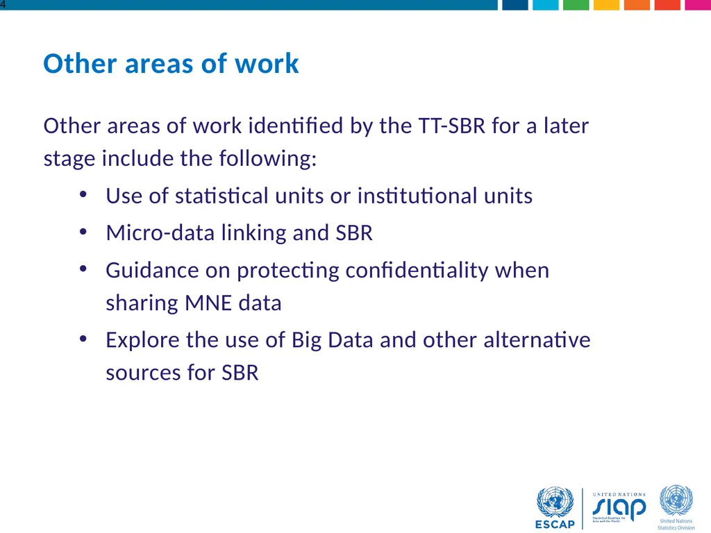 Regional Course on Statistical Business Registers - slide 14 of 22