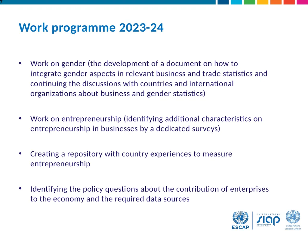 Regional Course on Statistical Business Registers - slide 17 of 22