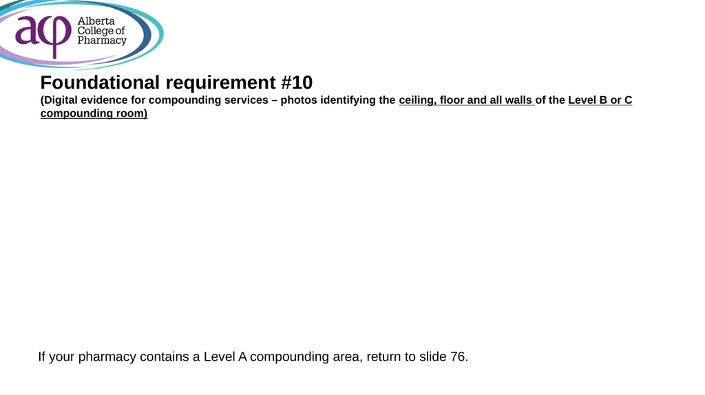 ACP inspections: digital evidence submission - slide 78 of 126