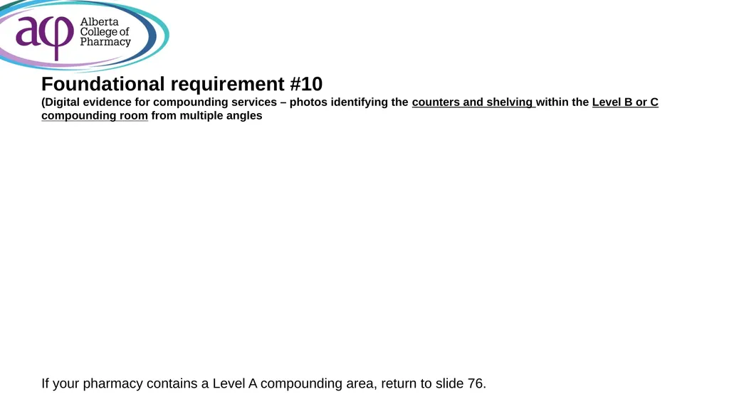ACP inspections: digital evidence submission - slide 82 of 126