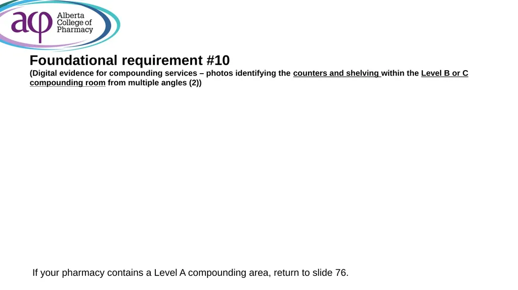 ACP inspections: digital evidence submission - slide 83 of 126