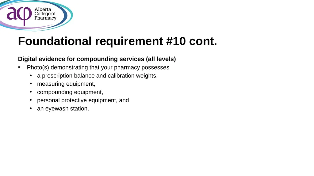 ACP inspections: digital evidence submission - slide 75 of 126