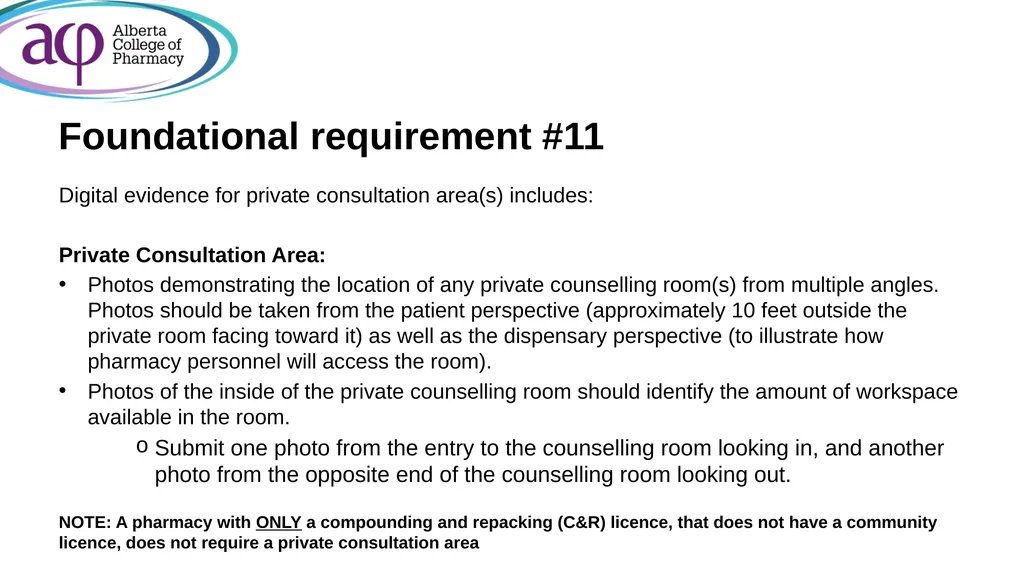 ACP inspections: digital evidence submission - slide 92 of 126