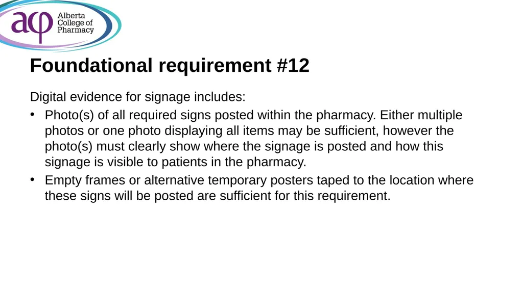 ACP inspections: digital evidence submission - slide 100 of 126