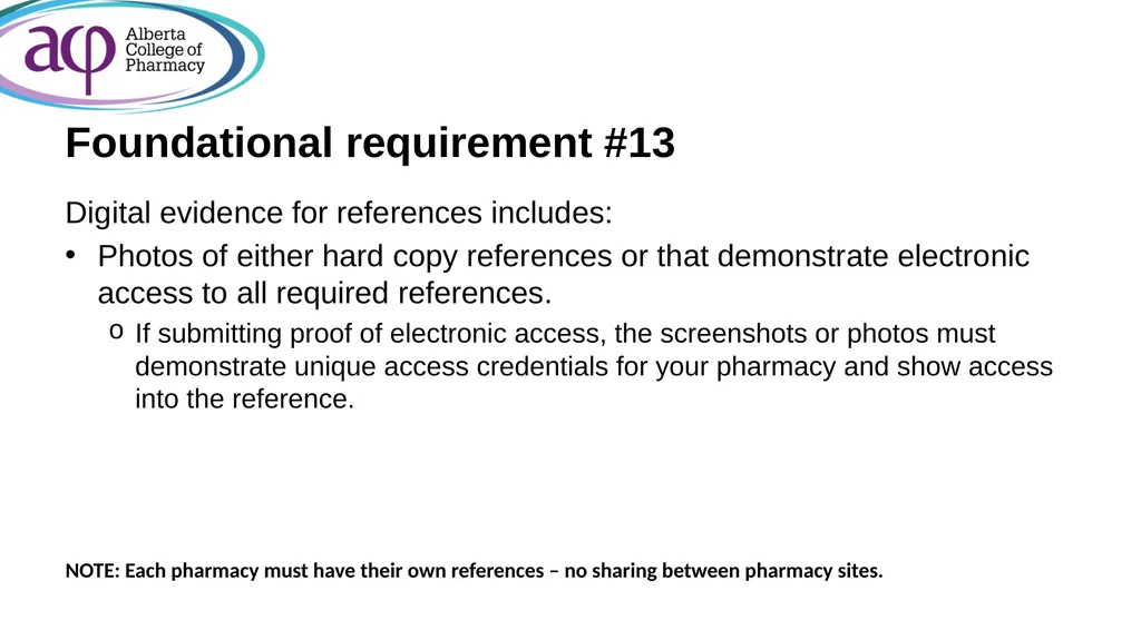 ACP inspections: digital evidence submission - slide 104 of 126