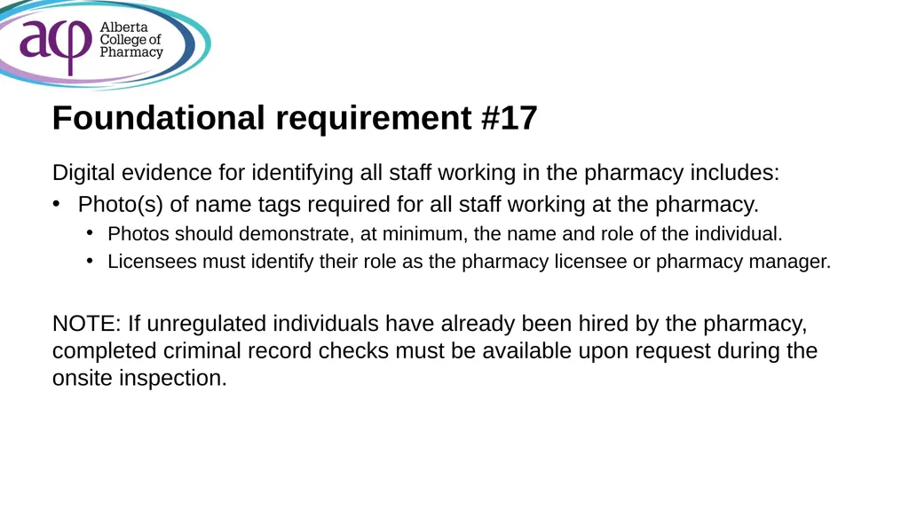 ACP inspections: digital evidence submission - slide 113 of 126