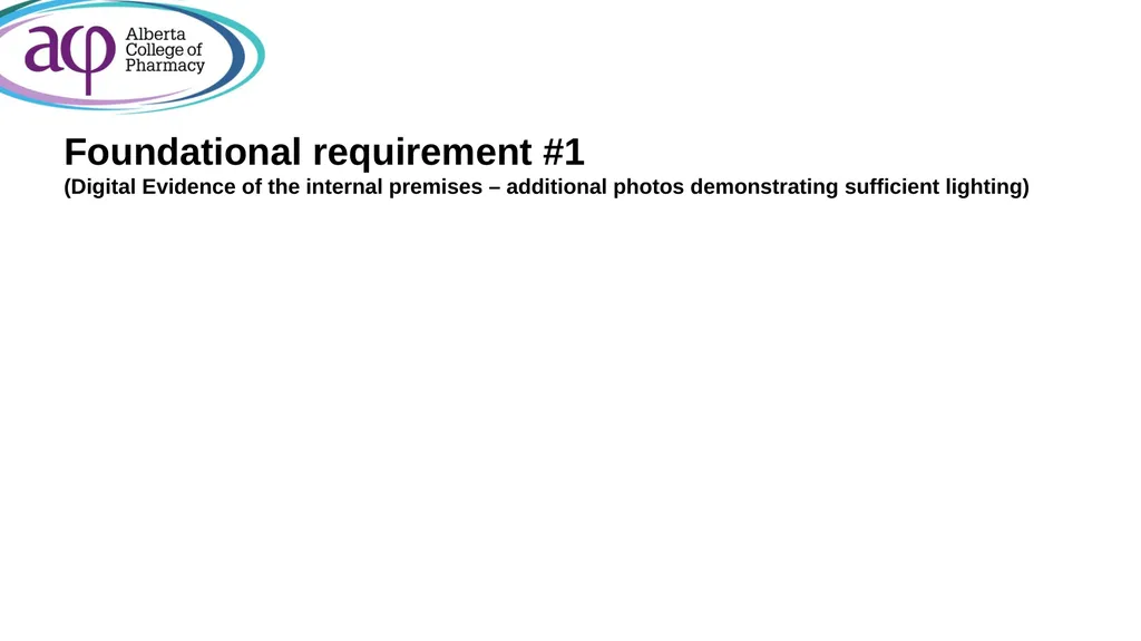 ACP inspections: digital evidence submission - slide 13 of 126