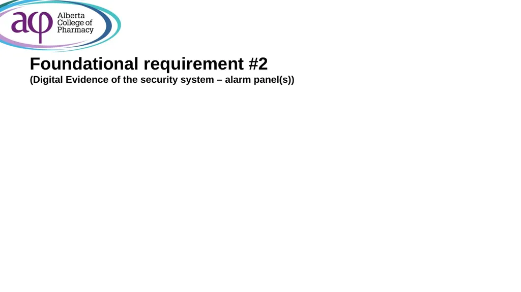 ACP inspections: digital evidence submission - slide 15 of 126