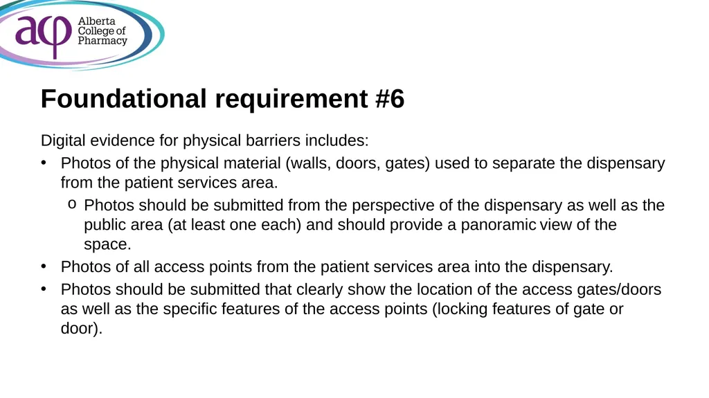 ACP inspections: digital evidence submission - slide 45 of 126
