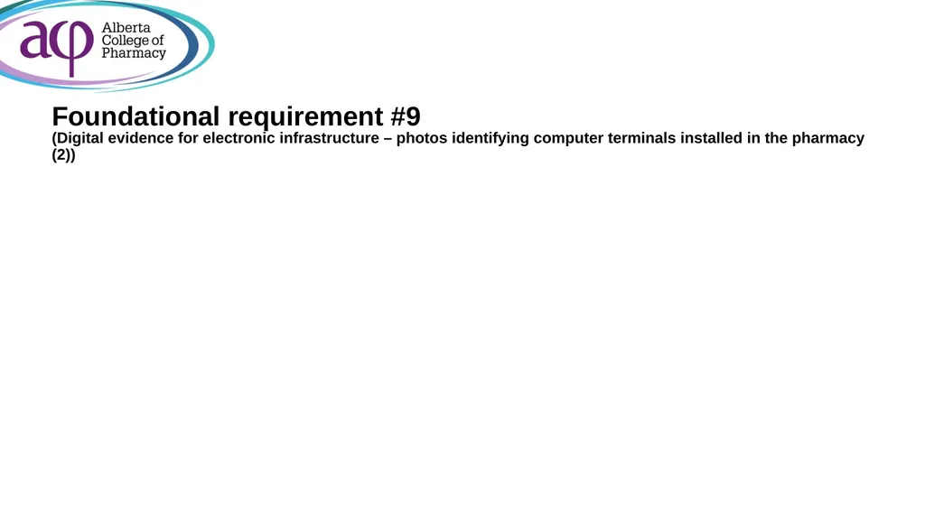 ACP inspections: digital evidence submission - slide 72 of 126