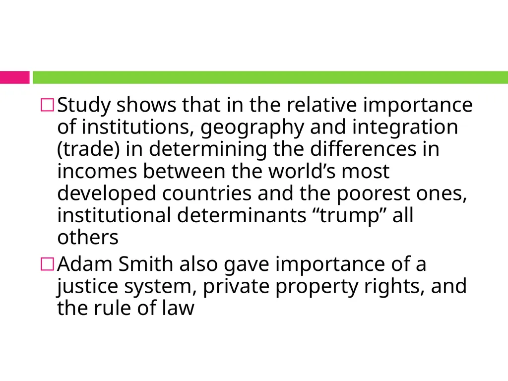 ALTERNATIVE INSTITUTIONAL TRAJECTORIES AND THEIR - slide 3 of 19
