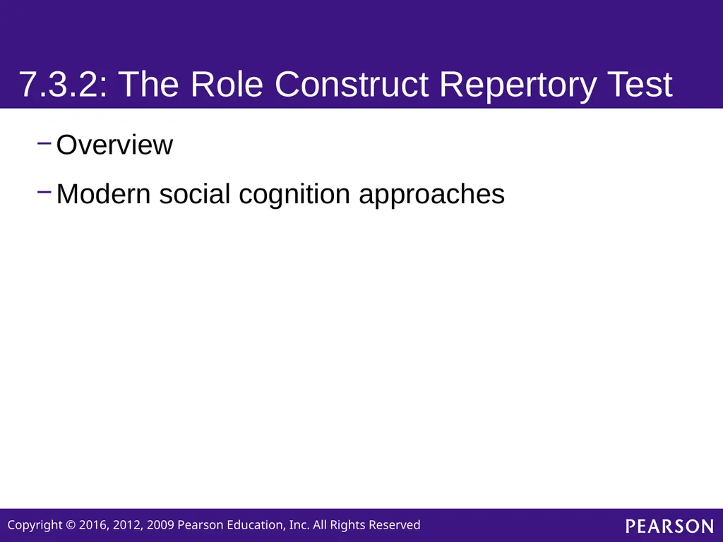 Personality Sixth edition Chapter 7 Cognitive and - slide 20 of 35