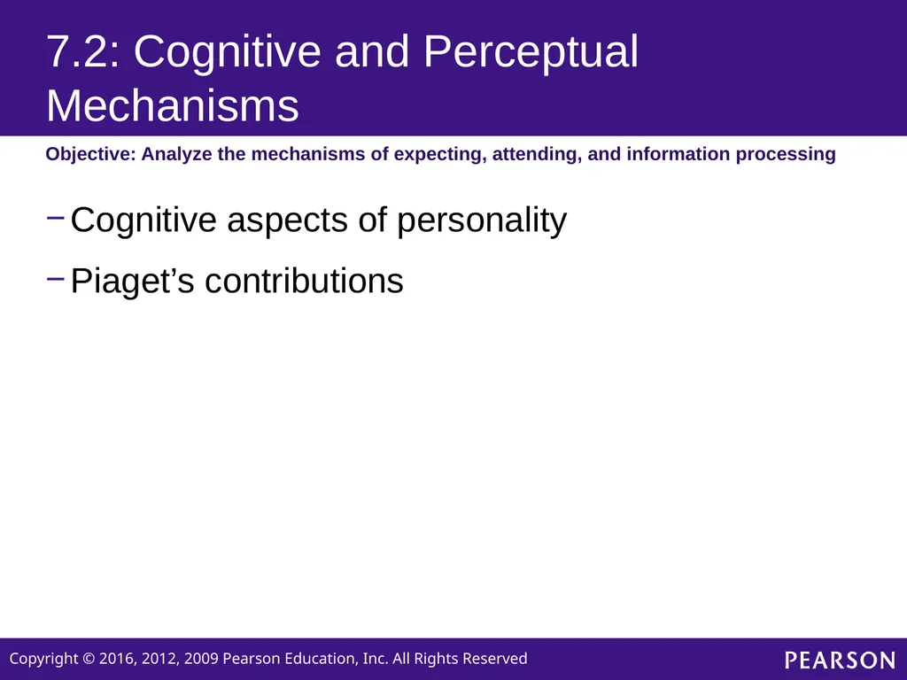 Personality Sixth edition Chapter 7 Cognitive and - slide 12 of 35