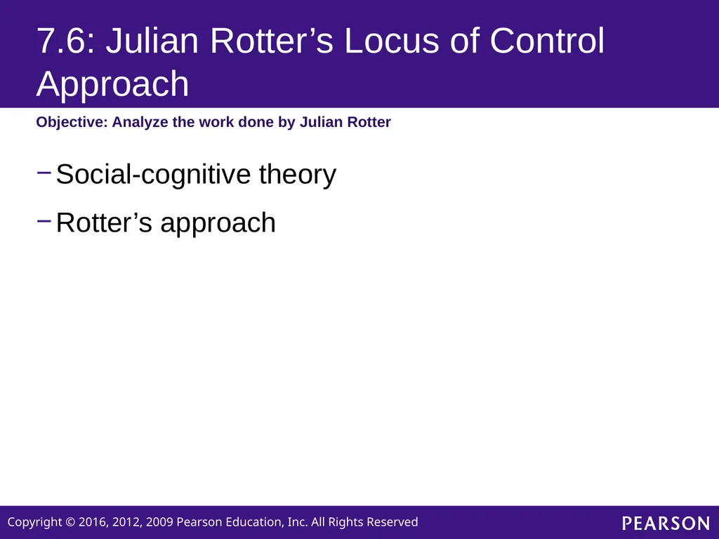 Personality Sixth edition Chapter 7 Cognitive and - slide 25 of 35