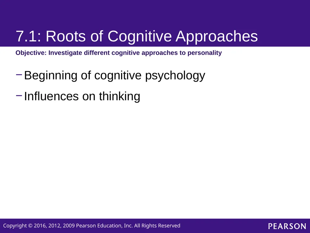 Personality Sixth edition Chapter 7 Cognitive and - slide 7 of 35