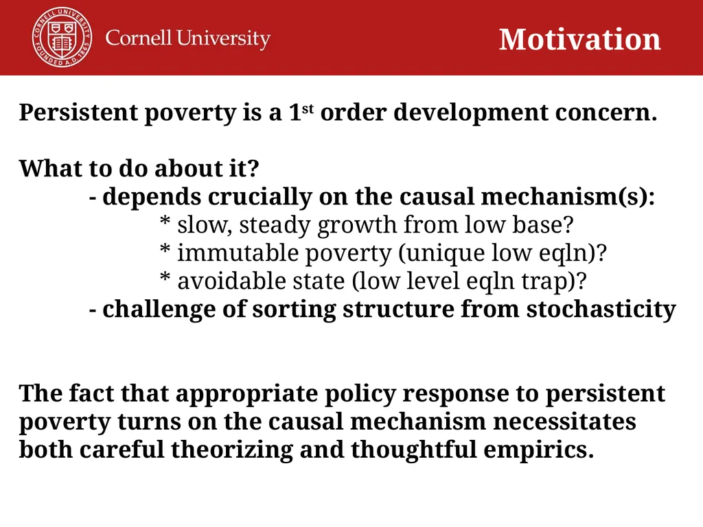 Christopher B. Barrett and Michael R. Carter - slide 2 of 14