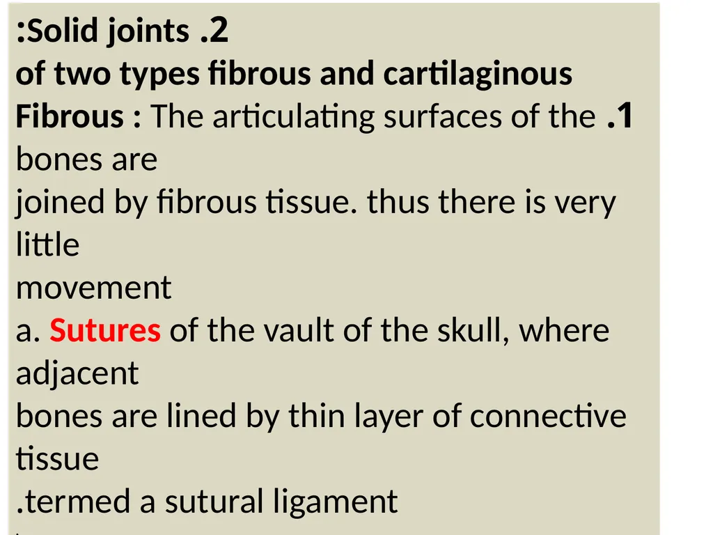 د. خالد Arthrology Field of study concerned with - slide 5 of 32
