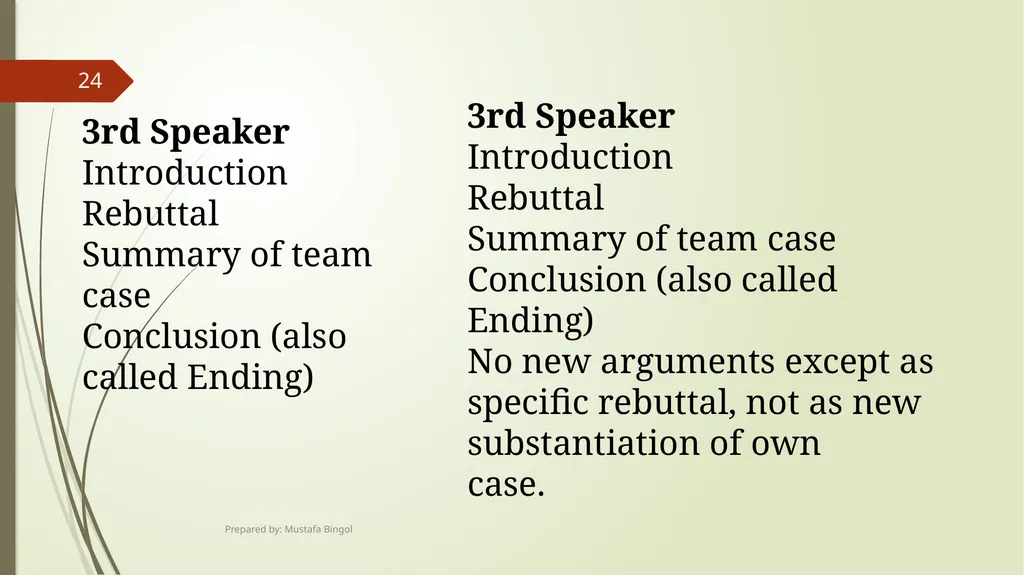 Academic Debate Academic Debate & Critical - slide 24 of 25