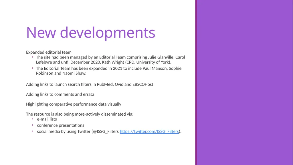 The InterTASC Information Specialists' Sub-Group - slide 5 of 8