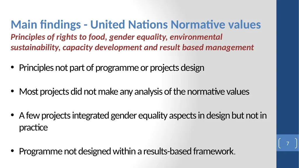 FAO Turkey Partnership Programme (FTPP) FAO Final - slide 7 of 16