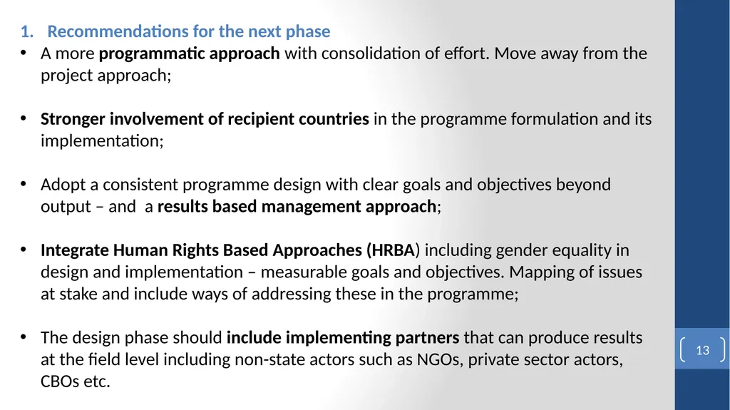 FAO Turkey Partnership Programme (FTPP) FAO Final - slide 13 of 16