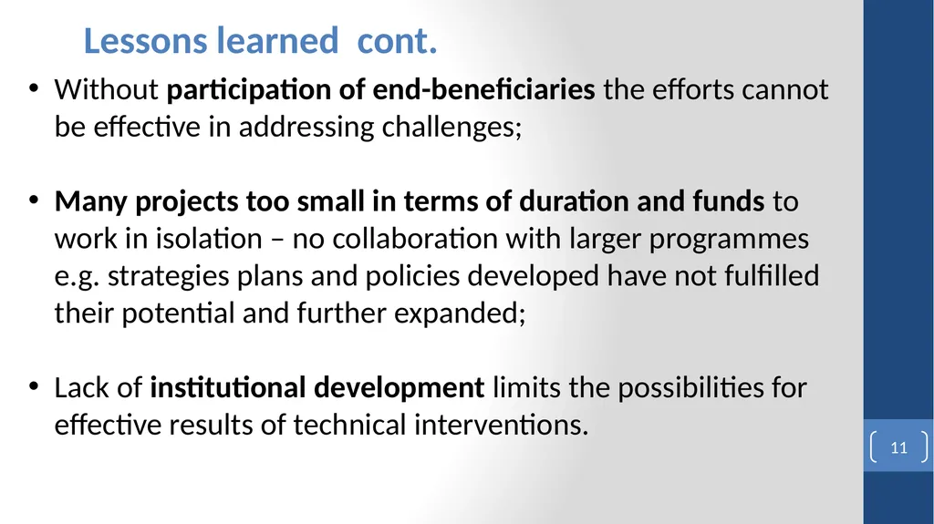 FAO Turkey Partnership Programme (FTPP) FAO Final - slide 11 of 16