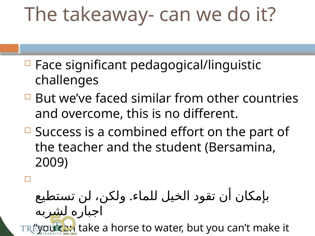 Business English programs for Saudi students: - slide 42 of 44