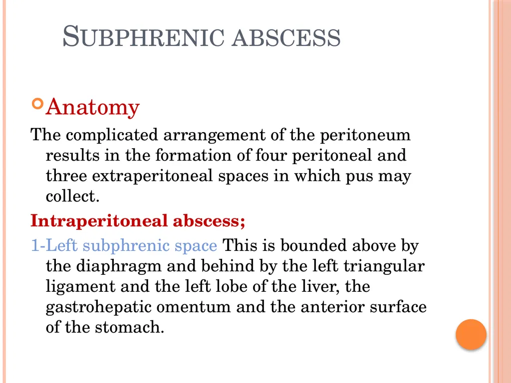 Abdominal and pelvic abscesses Abscess formation - slide 9 of 31