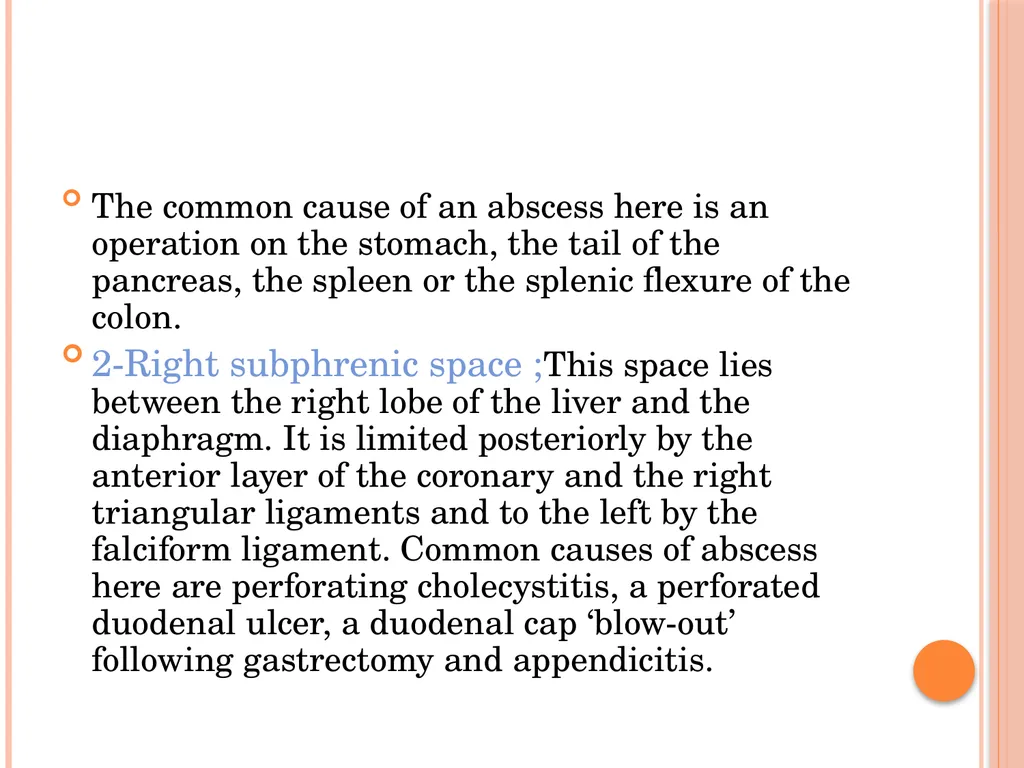 Abdominal and pelvic abscesses Abscess formation - slide 11 of 31