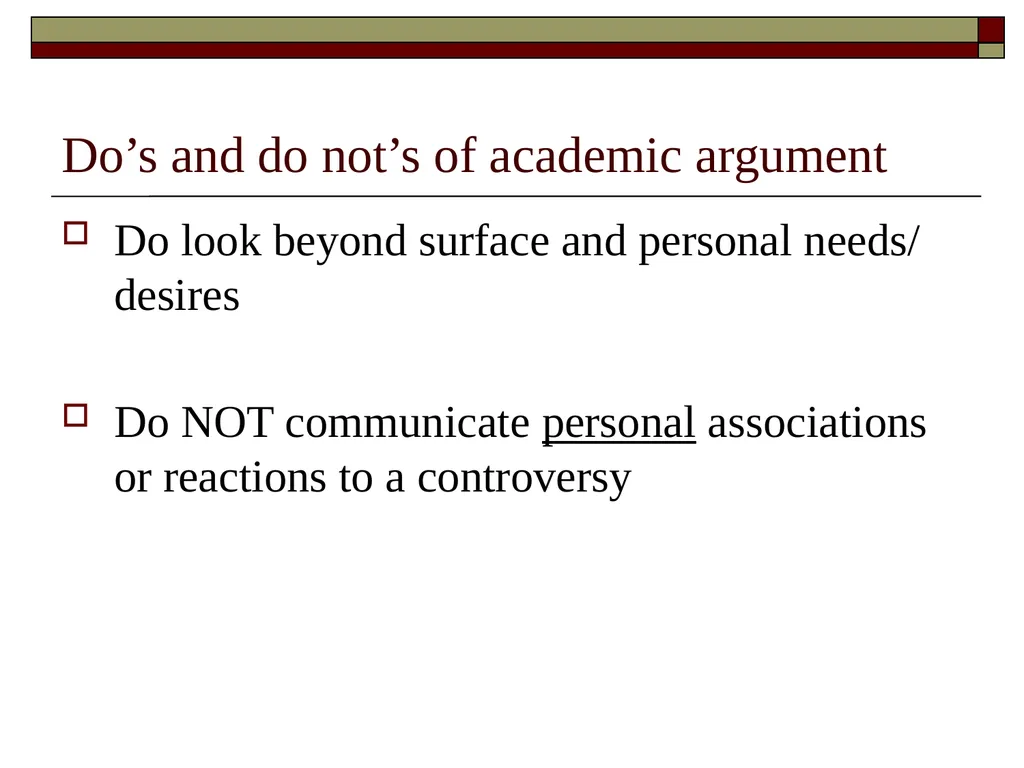 Improving Argumentative Stance Prewriting and - slide 4 of 19